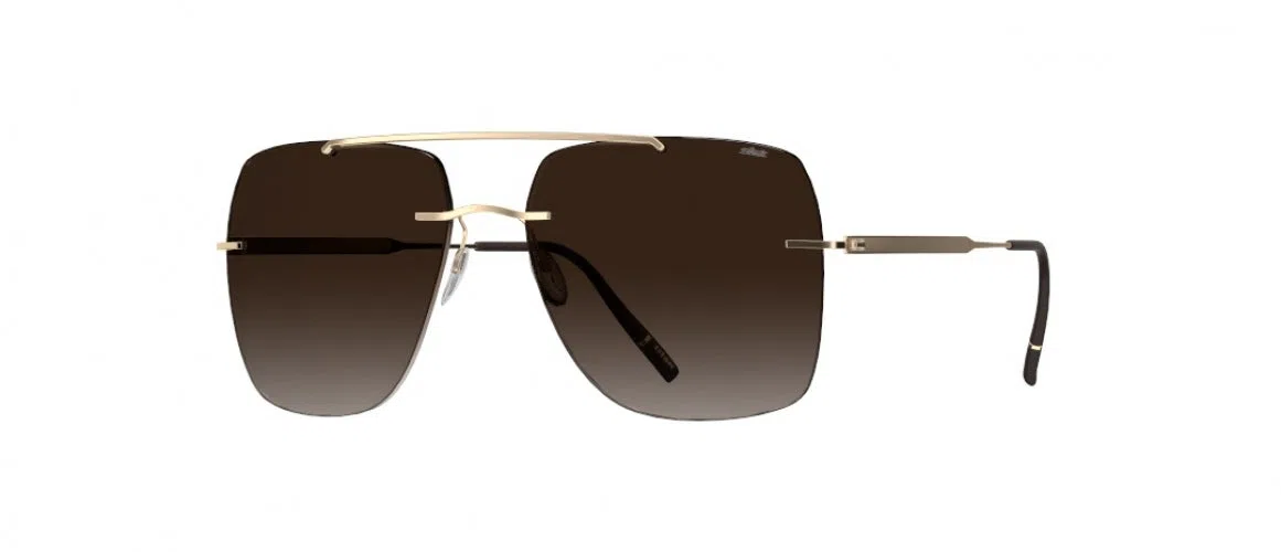 Silhouette Panmure Rimless 8750 Sunglasses - view 19